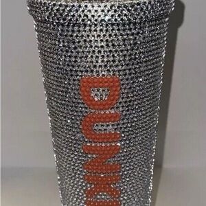 Dunkin' Rhinestone Tumbler